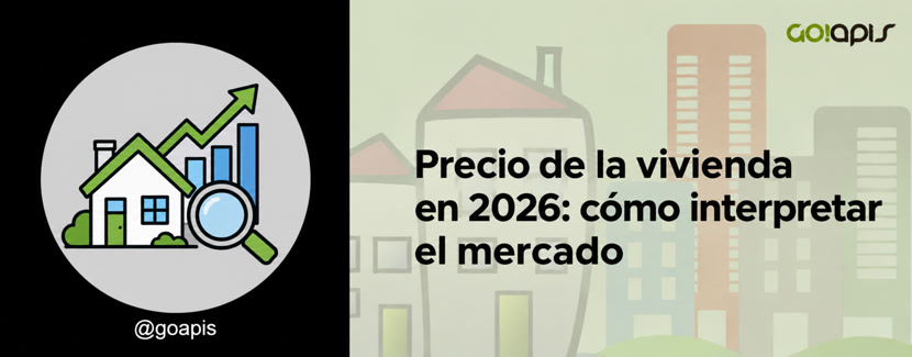 Precio de la vivienda en 2026: cómo interpretar el mercado