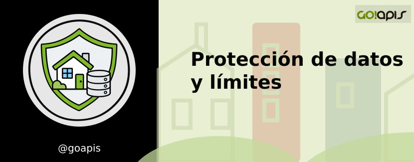 Escudo de privacidad aplicado a datos de vivienda y captación